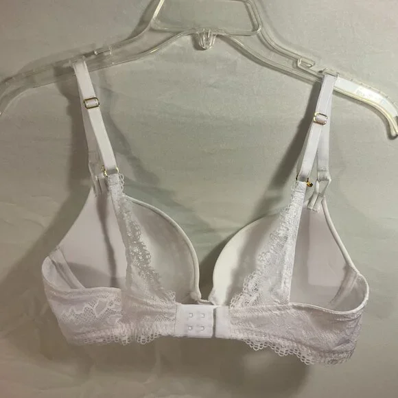 SOMA Bra, Embraceable Push Up, White, Sz 34C - Picture 3 of 5